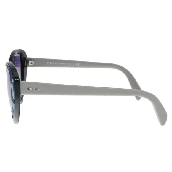 Prada enamel mosaic Cateye sunglasses. COMES W/PRADA BOX & PRADA CASE. - Picture 3 of 11